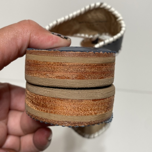 Jack Rogers Signature Whipstitch Detailing Sandal - Picture 8 of 12